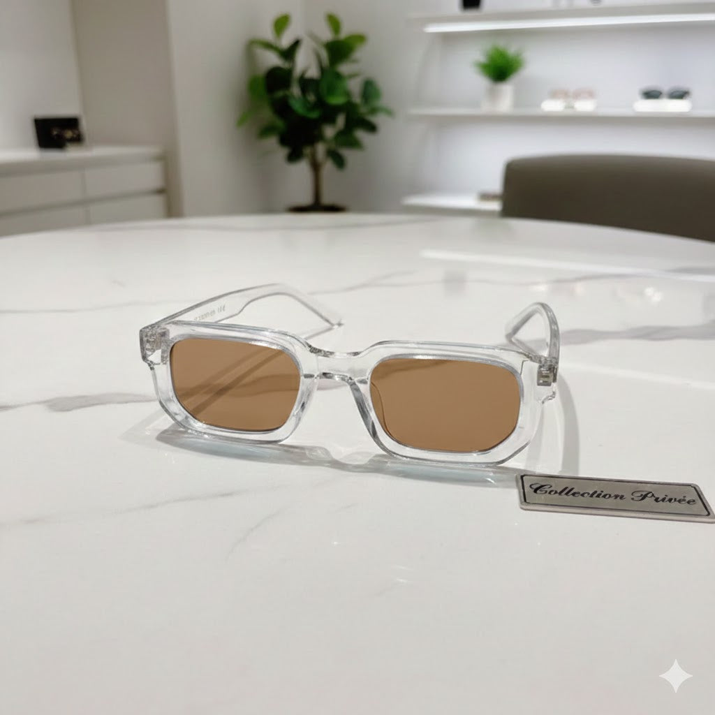 lunettes vintage rectangulaires