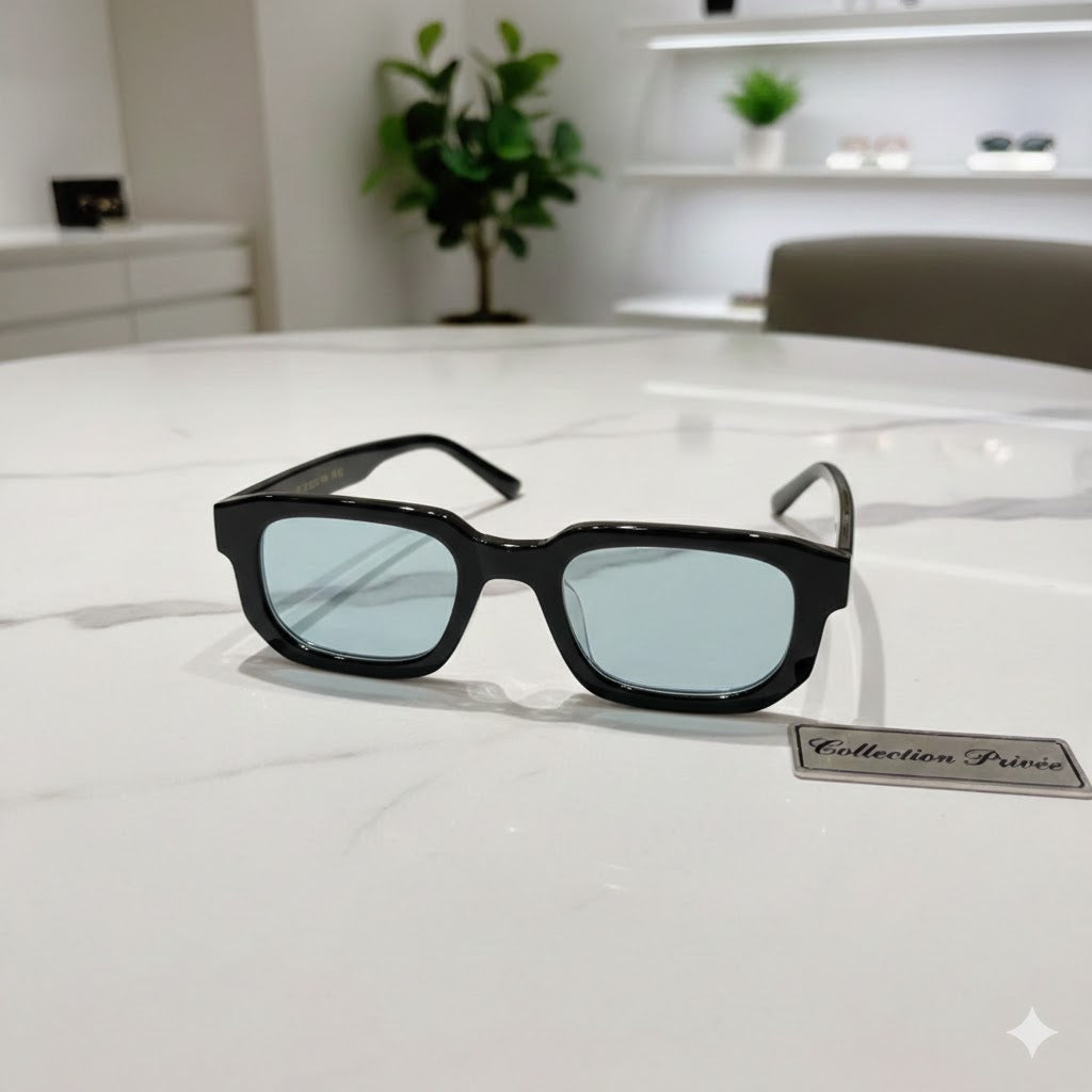 lunettes vintage rectangulaires