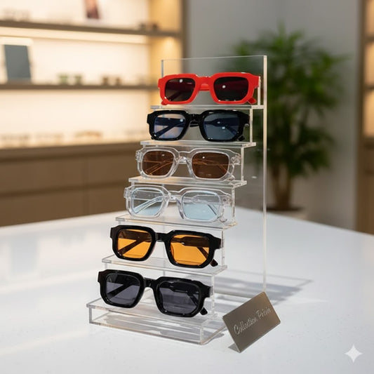 lunettes vintage rectangulaires